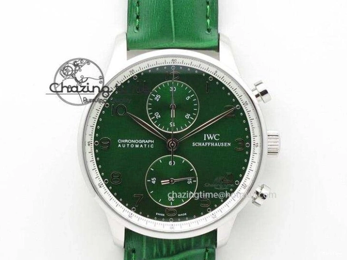 MIROTIME 1227 ZeroBulk Portuguese IW5444 SS Blue Dial On Blue Leather Strap A 7255